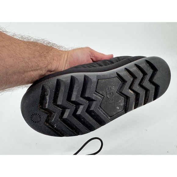 UGG Tasman LTA Black Puffer Slippers Womens Size 9 Insulated - Picture 12 of 15
